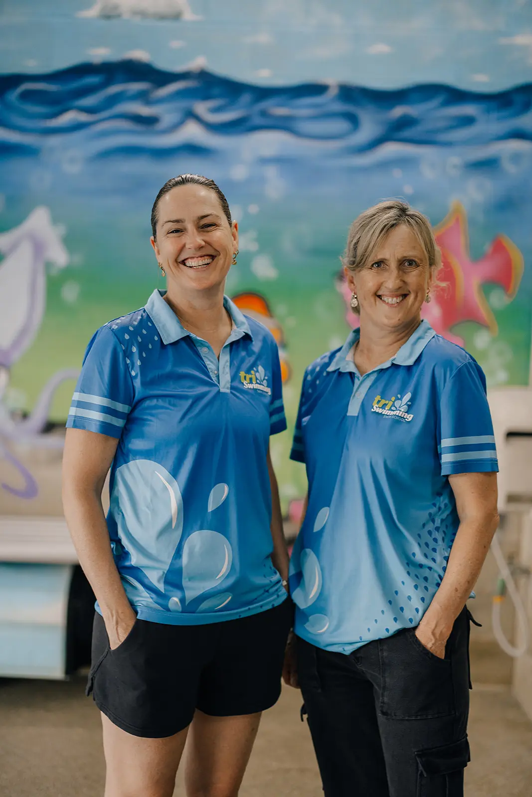 Tri Swimming owners Kylie and Donna